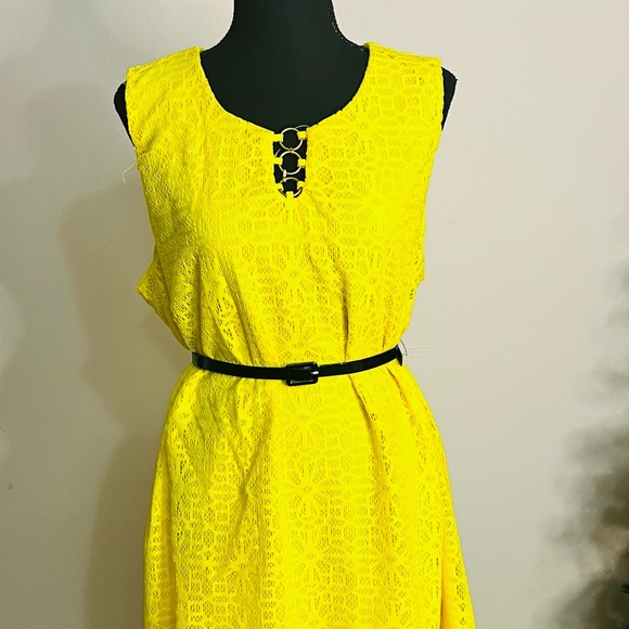 Nice yellow summer dress - Picture 5 of 5